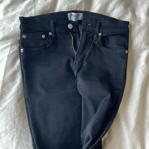 Agolde black skinny jeans stretch